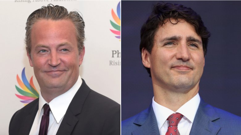 Matthew Perry Justin Trudeau