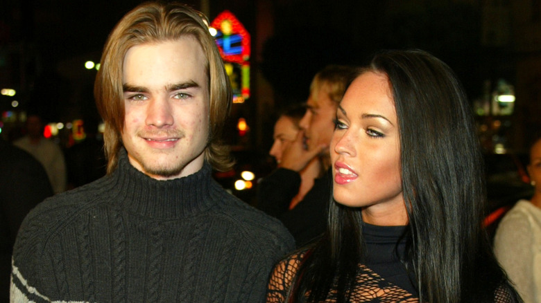 David Gallagher and Megan Fox at event