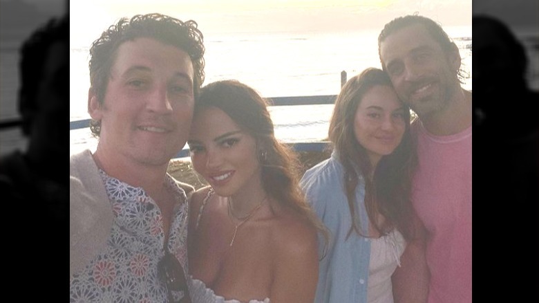 Miles and Keleigh Teller, Aaron Rodgers and Shailene Woodley Hawaii