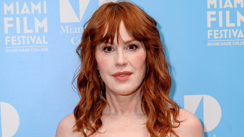 Molly Ringwald poses in 2024.