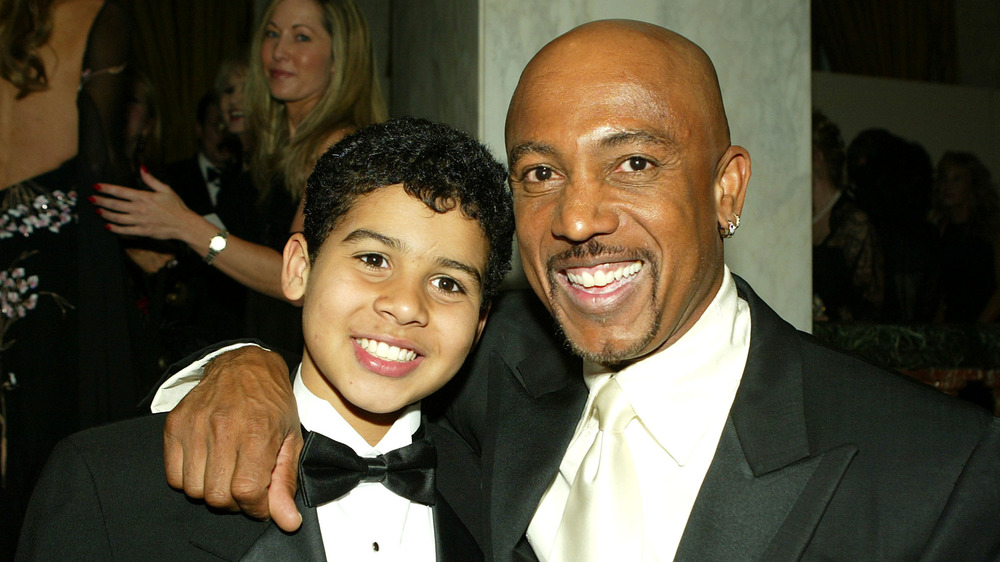 Montel Brian Hank Williams and Montel Williams at An Evening with Larry King and Friends