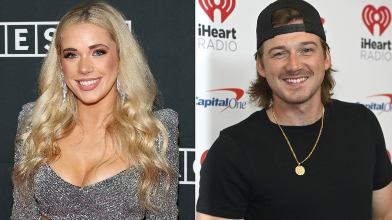 Megan Moroney, Morgan Wallen smiling