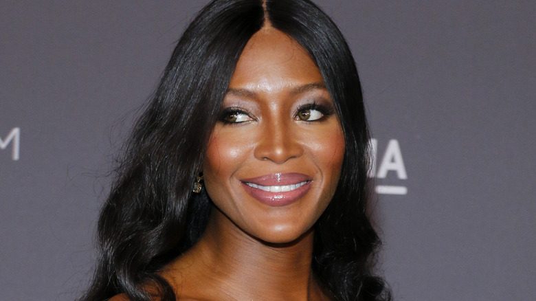 Naomi Campbell smiling 