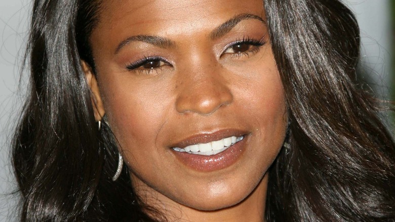 Nia Long smiling