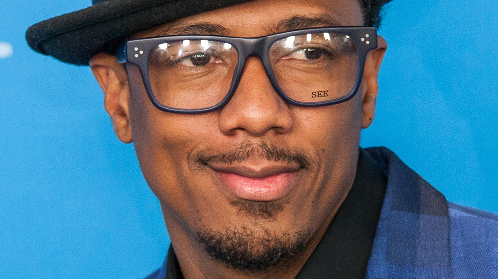 Nick Cannon smiling