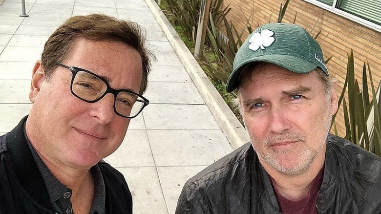 Bob Saget and Norman Macdonald in a selfie from Twitter