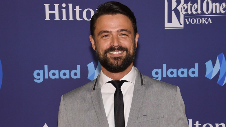 John Gidding on the red carpet.