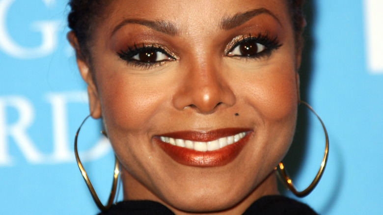 Janet Jackson smiling