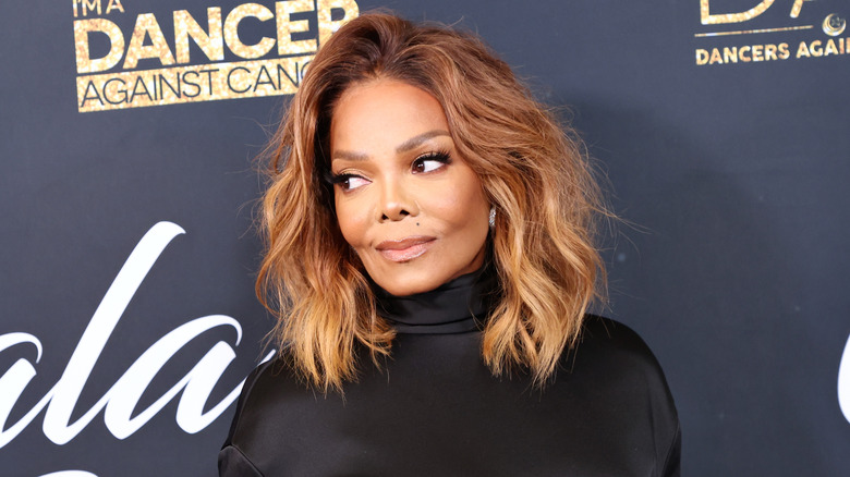 Janet Jackson smiling