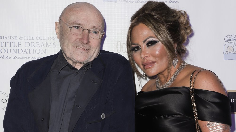 Phil Collins and Orianne Cevey