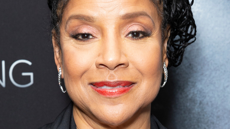 Phylicia Rashad smiles on the red carpet