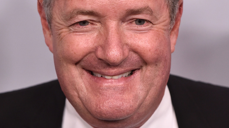 Piers Morgan smiling