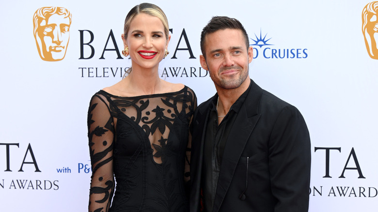Vogue Williams and Spencer Matthews attending the 2023 BAFTA Television Awards