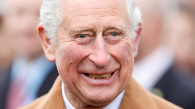 Prince Charles smiling