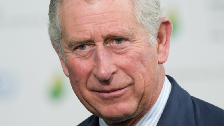 Prince Charles staring