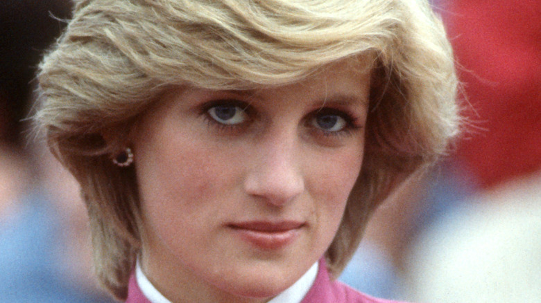 Princess Diana photographed at event