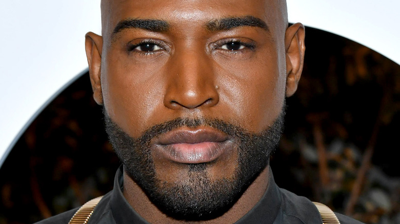 Karamo Brown posing for photo