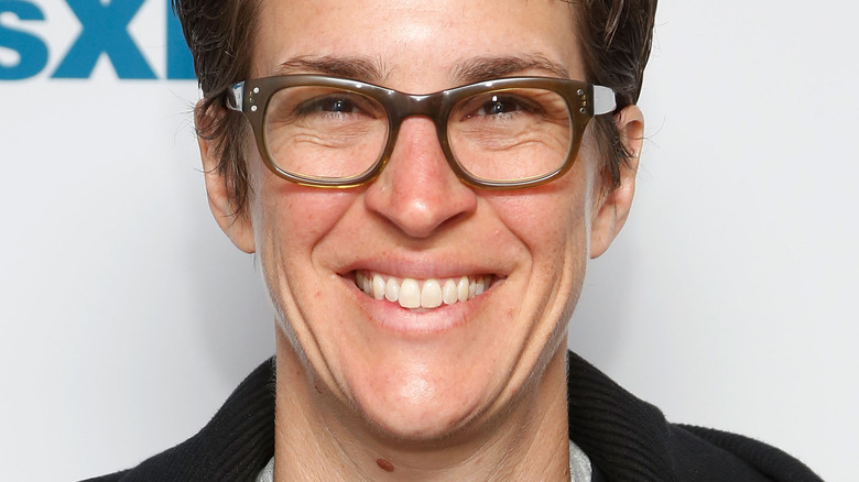 Rachel Maddow smiling