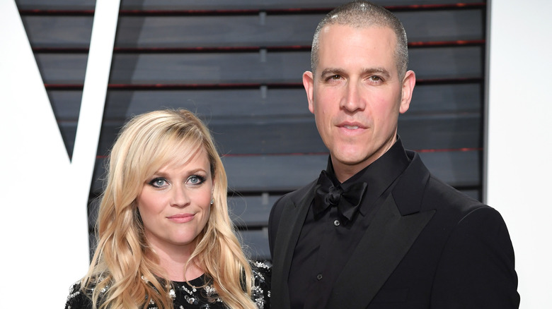 Reese Witherspoon and Jim Toth posing together