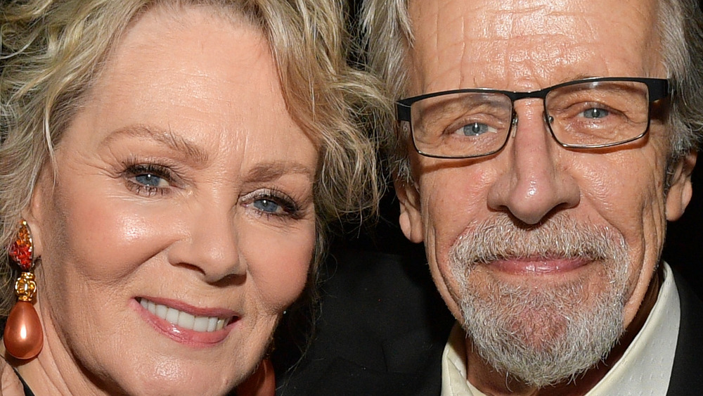 Richard Gilliland and Jean Smart smiling