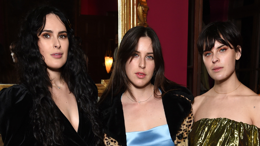 Rumer, Scout, and Tallulah Willis together at an event