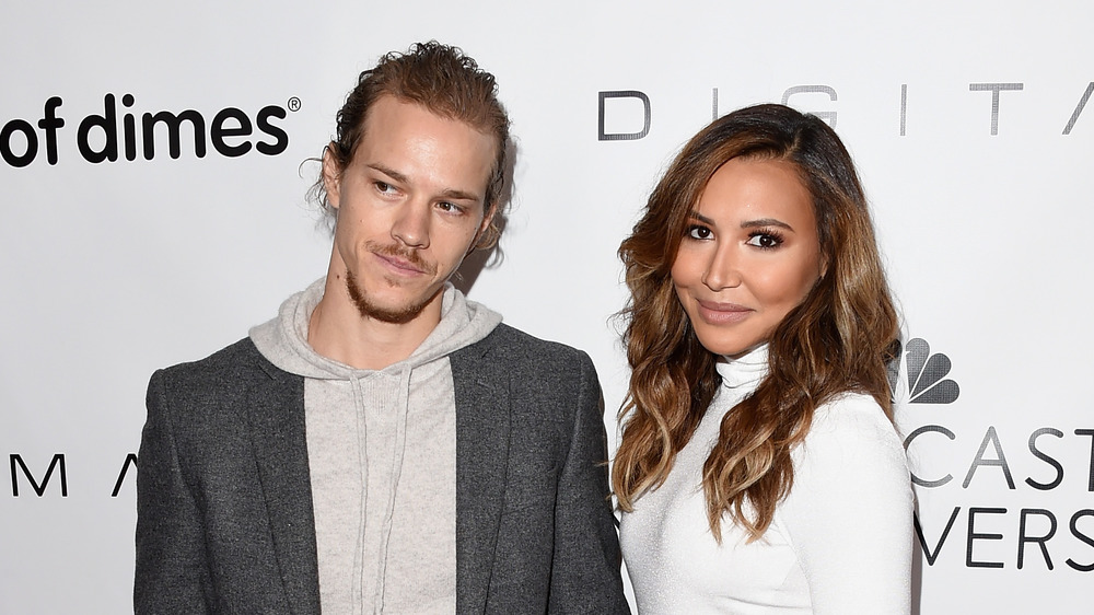 Ryan Dorsey and Naya Rivera on the red carpet