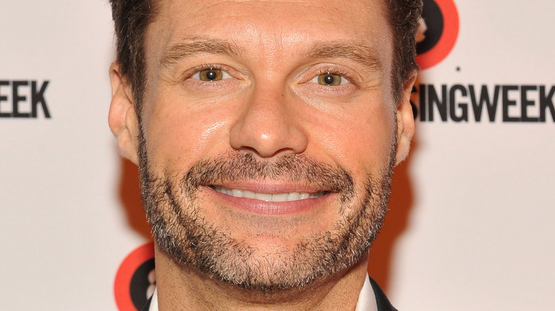 Ryan Seacrest smiling