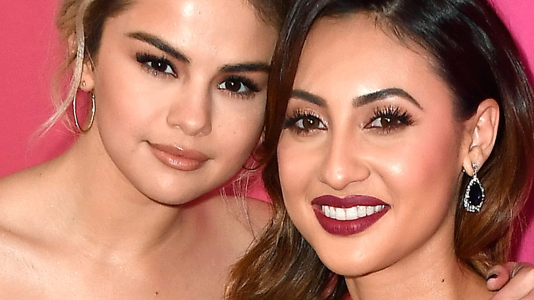 Selena Gomez and Francia Raisa on the red carpet