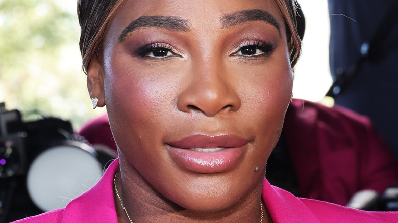 Serena Williams smiling