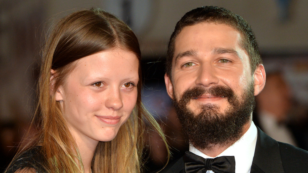 Mia Goth and Shia LaBeouf