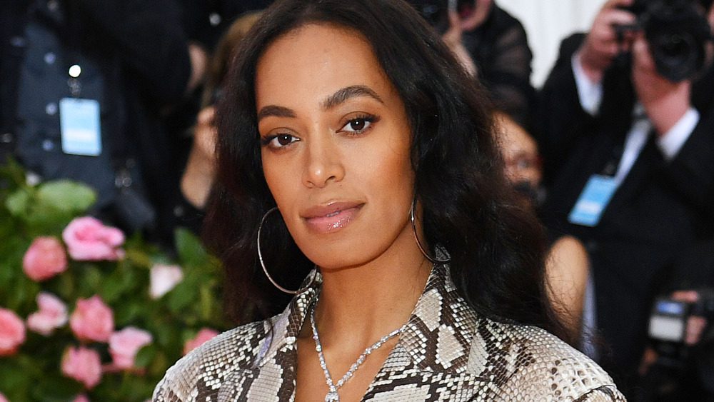 Solange looking fierce at the 2019 Met Gala