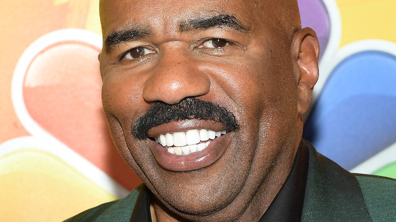 Steve Harvey smiling