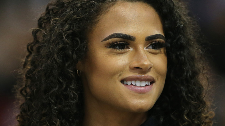 Sydney McLaughlin, smiling, 2020 photo