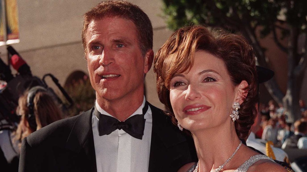 Ted Danson and Mary Steenburgen at the Emmys
