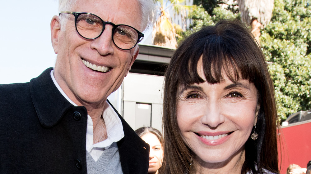 Ted Danson and Mary Steenburgen with huge smiles