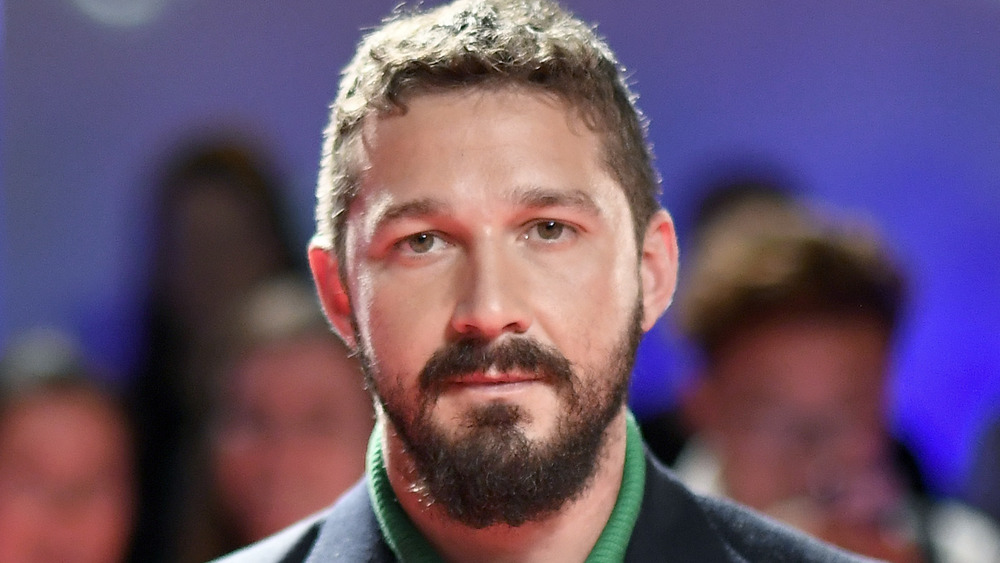 Shia LaBeouf at a premiere