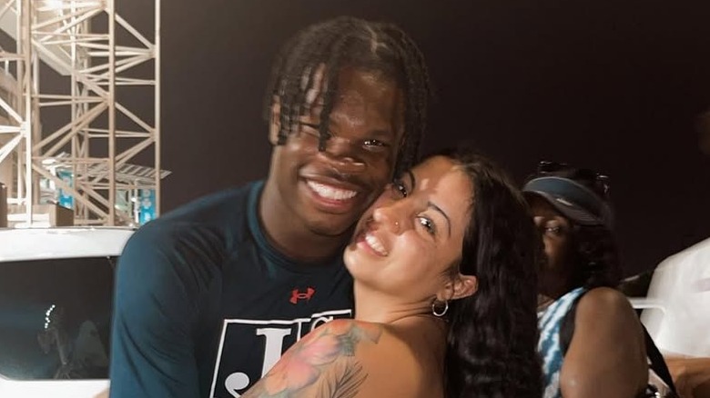 Travis Hunter and Leanna Lenee