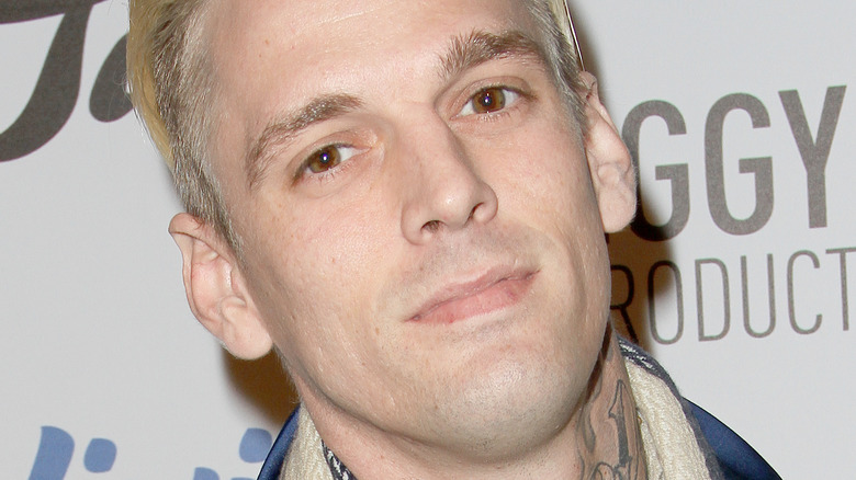 aaron carter green eyes