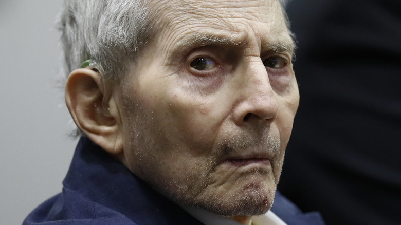 Robert Durst in a courtroom in 2020