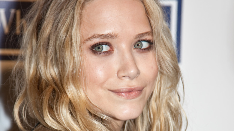 Mary-Kate Olsen smiling