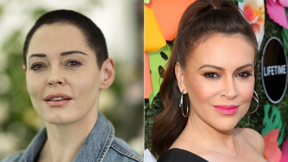 alyssa milano, rose mcgowan 