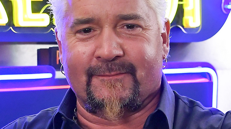 Guy Fieri posing