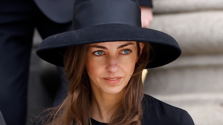 Rose Hanbury in a hat