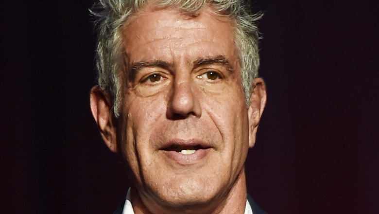 portrait of Anthony Bourdain