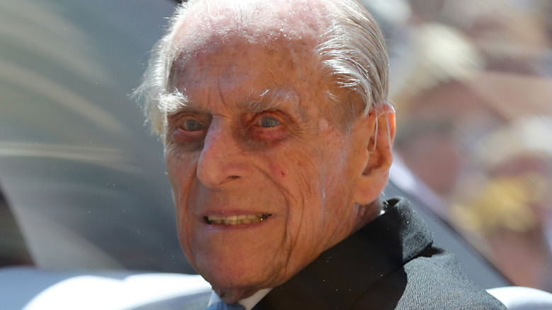 Prince Philip at Harry and Meghan's wedding