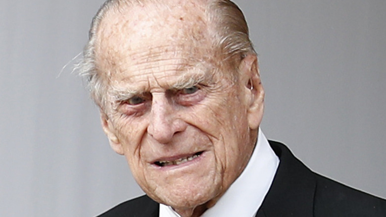 Prince Philip at royal wedding