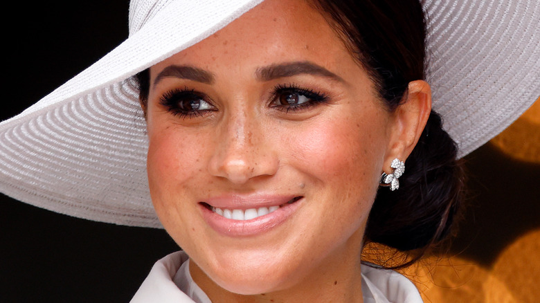 Meghan Markle smiling