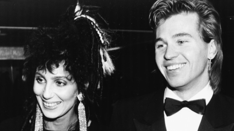 Cher and Val Kilmer, smiling