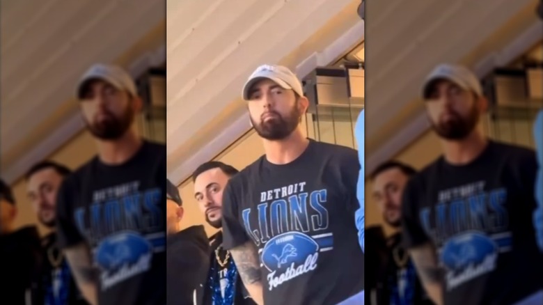 Nathan Mathers and Eminem attended 2024 NFC Championship game 