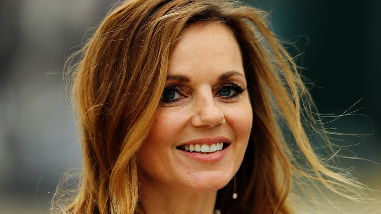 Geri Halliwell at Formula 1 event